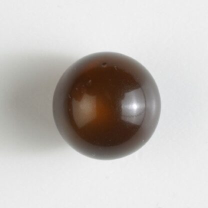 Button - 1106 - 14 mm - Brown - by Dill Buttons of America