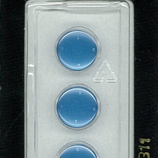Button - 1311 - 11 mm - Blue - by Dill Buttons of America