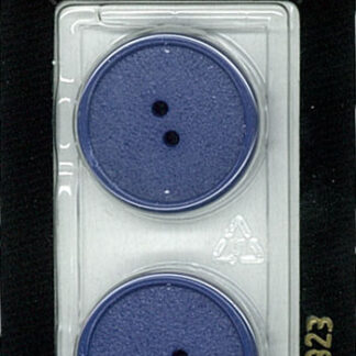 Button - 1323 - 23 mm - Blue - by Dill Buttons of America