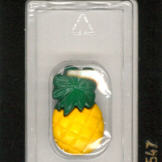 Button - 1547 - 25 mm - Pineapple - by Dill Buttons of America