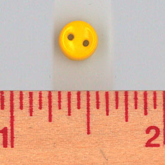 7 mm  - Sunshine Yellow  - 250025  - Dill Buttons