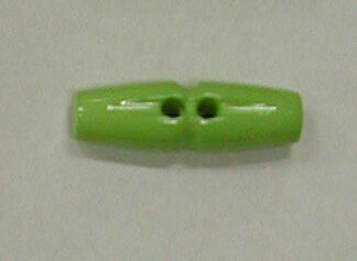 Button - 25 mm - Light Green - Toggle - Dill Buttons