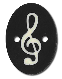 25 mm  - Black  - Novelty  - Dill Buttons