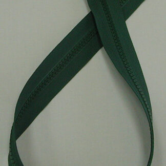 Zipper - 22" Vislon - Dark Green - Activewear Separating