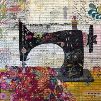 Featherweight  - A Sewing Machine Collage Pattern  - Laura Heine
