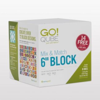AccuQuilt GO! - Qube - Mix & Match 6" Block - 8 Dies Included