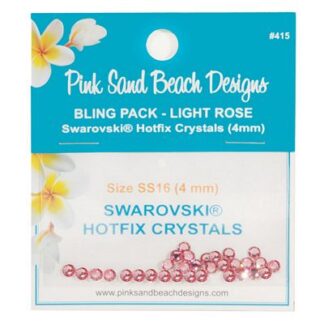 Swarovski - Hotfix - Bling Pack - Light Rose #415 - 4 mm