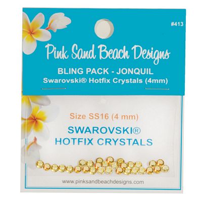 Swarovski - Hotfix - Bling Pack - Jonquil #413 - 4 mm