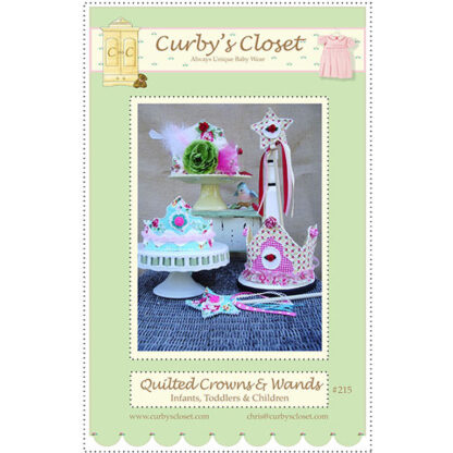 Pattern - Quilted Crowns & Wands - #215 - Curby's Closet