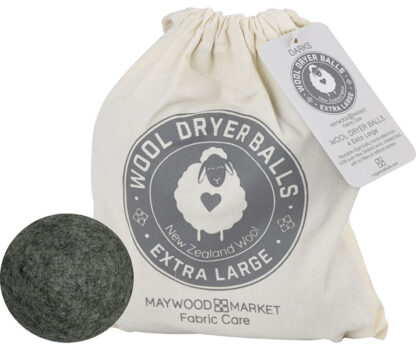 Wool Dryer Balls - XL - Dark - Set of 4