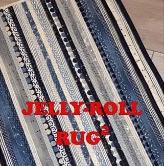 Pattern - Jelly-Roll Rug 2 - Rectangular - RJD120 - RJ Designs