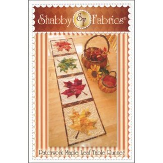 Shabby Fabrics - SF48632 - Patchwork Maple Leaf Table Runner