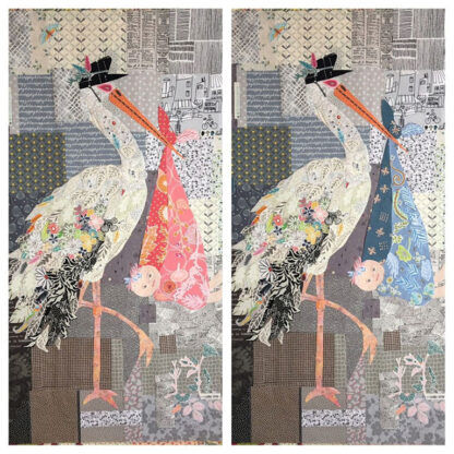 Laura Heine - Special Delivery Collage Quilt - Pattern