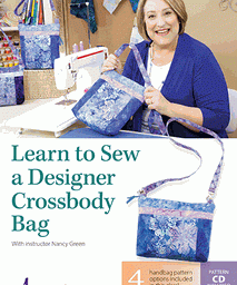 DVD - Learn to Sew a Designer Crossbody Bag - Annie's Crafts