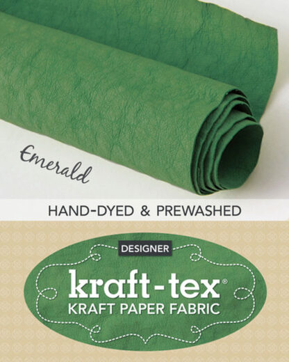 Pre-washed kraft-tex - Emerald - Pre-cut 18.5" x 28.5"