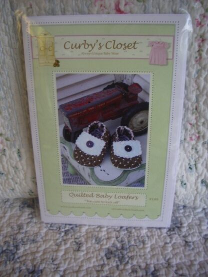 Pattern - Quilted Baby Loafers - #105 - Curby's Closet