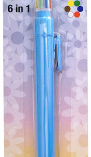 Notions - Multi-Mark 6-In-1 Water-Soluble Marking Pencil - Blue