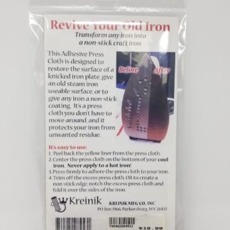 Iron Accessory - Adhesive Iron Press Cloth - 5 x 9 - Kreinik