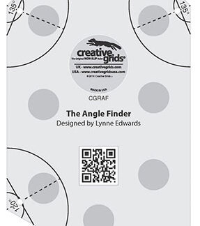 Ruler - Creative Grids - Angle Finder Quilt Ruler and Binding To