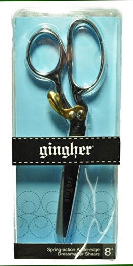 Scissors - 8" - Spring Action Dressmaker's Shears - Gingher