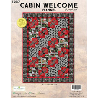 Cabin Welcome - Free with purchase of Cabin Welcome fabric