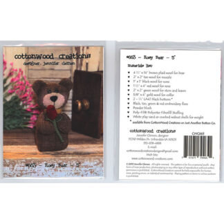 CottonWood Creations - Rosy Bear Pincushion - CWC663