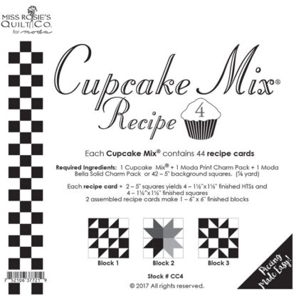 Patterns - Cupcake Mix Recipe 4 - Miss Rosies