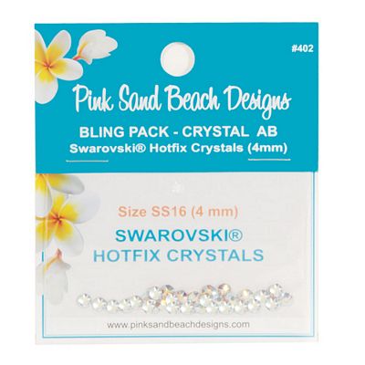 Swarovski - Hotfix - Bling Pack - Crystal AB #402 - 4 mm