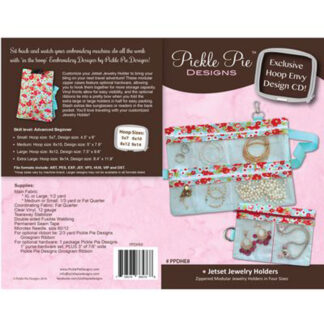 Pattern - Jet Set Jewelry Holders - Pickle Pie Designs - CD