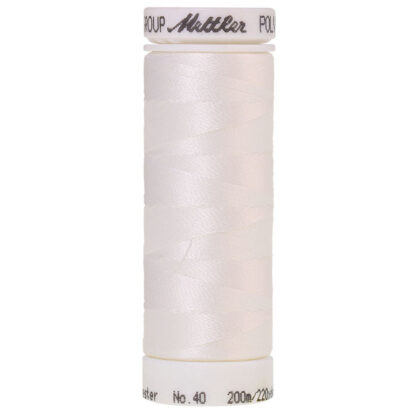 Mettler - PolySheen - 3406 - 0010 - Silky White - 40wt - 200m