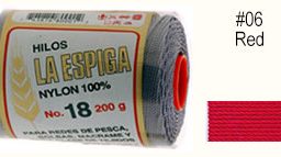 Nylon cording - 400 - 06 - Red - La Espiga - PKG