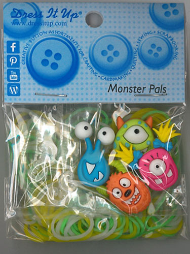 Rubber Band Kit - Dress It Up - Monster Pals