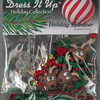 Rubber Band Kit - Dress It Up - Holiday Reindeer