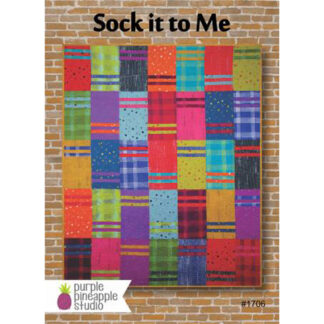 Patterns - Sock it to Me - PPS-1706 - Purple Pineapple Studio