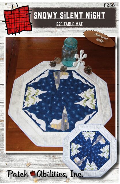 Patch Abilities - P256 - Snowy Silent Night - Table Mat