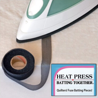 Heat Press - Batting Fuser - 3/4" - Black
