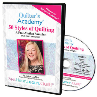 DVD - Helen Godden - Quilter's Academy - 50 Styles of Quilting: