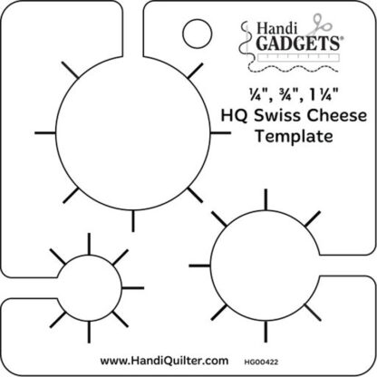 HQ - Ruler - Swiss Cheese Template - HG00422