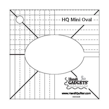 HQ - Ruler - Mini Oval - HG00426