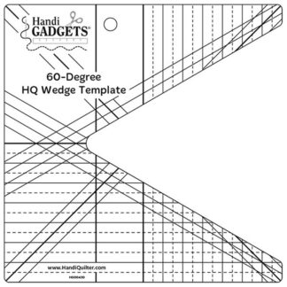 HQ - Ruler - Wedge Template 60 Degree - HG00430