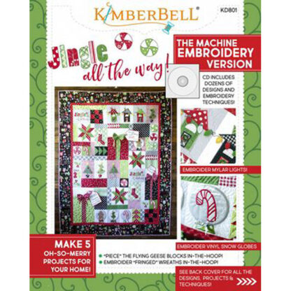 ED - Jingle All the Way Embroidery Version - KD801 - Kimberbell