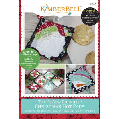 That's Sew Chenille: Christmas Hot Pads  - KD547  - Kimberbell