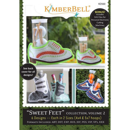 Sweet Feet Collection Vol 2  - KD560  - Kimberbell  - CD