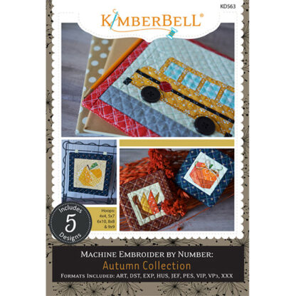 Machine Embroider by Number Autumn Collection  - KD563  - Kimber