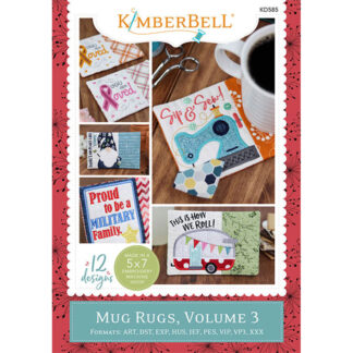 Mug Rugs, Volume 3  - KD585  - Kimberbell Designs