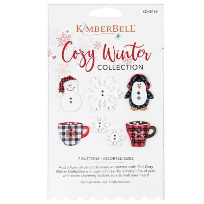 Cozy Winter Collection Buttons  - KDKB168  - Kimberbell