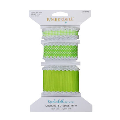 Crocheted Edge Trim  - KDKB178  - Lime Green  - Kimberbell
