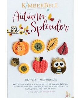 Buttons -  Autumn Splendor Buttons - KDKB185 - Kimberbell