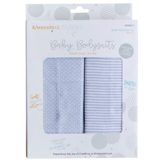 Blanks - Infant Bodysuit Set - Grey9-12mo - KDKB219 - Kimberbell