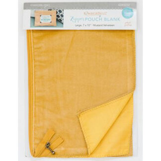 Blanks - Zipper Pouch - Lge Mustard - KDKB232 - Kimberbell